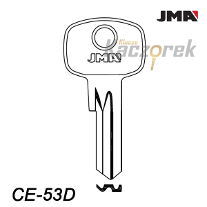 JMA 244 - klucz surowy - CE-53D